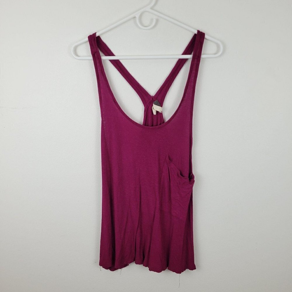 We the Free People Medium Tank Top Blouse Shirt Ra